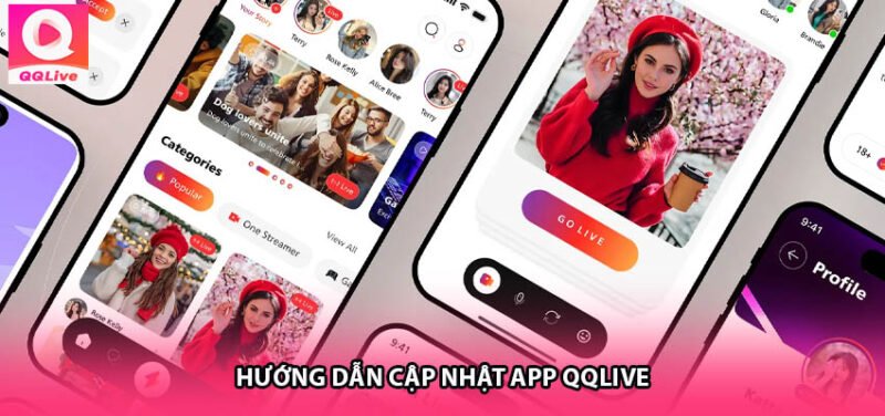Hướng dẫn cập nhật App QQlive khi có phiên bản mới
